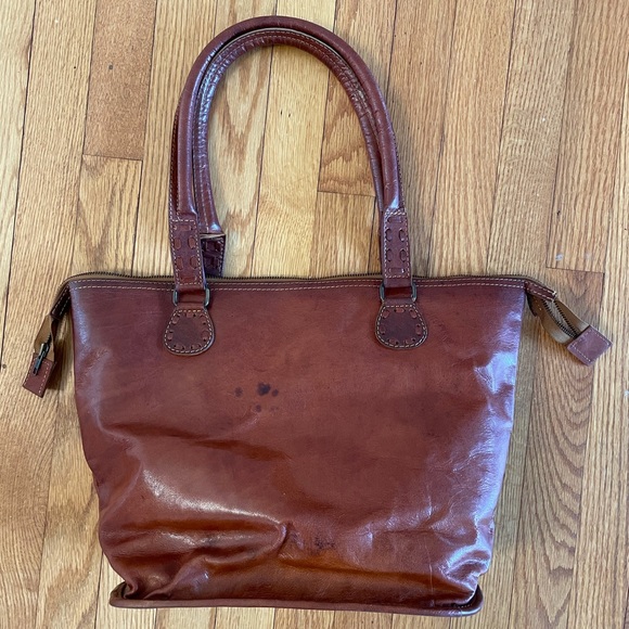 Noonday Collection Rustic Leather Tote Bag - Picture 9 of 10